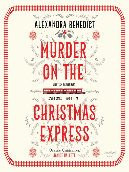 Title details for Murder On the Christmas Express by Alexandra Benedict - Wait list